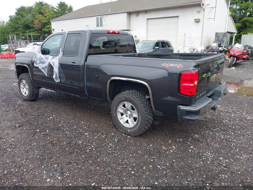 Vin: 1gcvkrec2gz109329, lot: 46241539, chevrolet silverado 1500 lt 20163