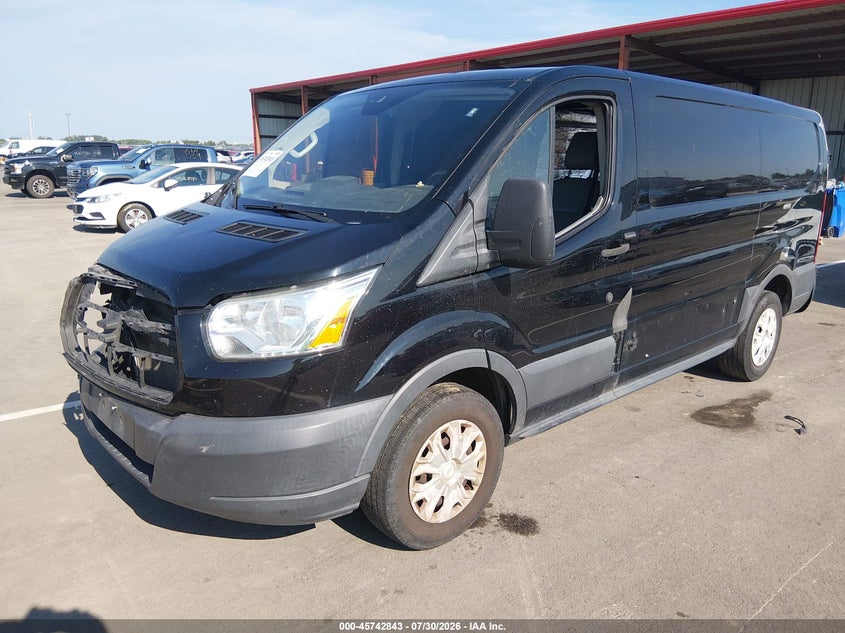 Vin: 1ftye1ym9hka53376, lot: 46241547, ford transit-150 20172