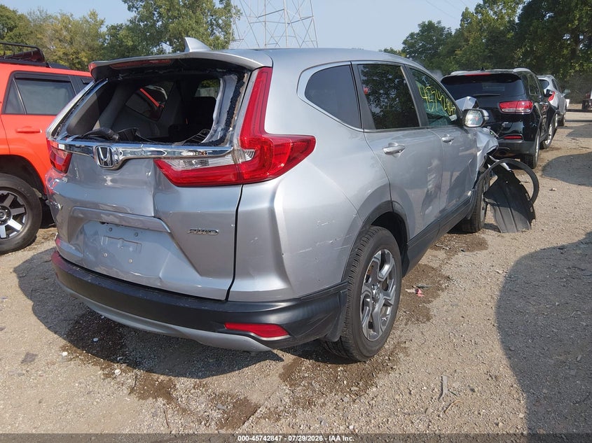 Vin: 5j6rw2h53hl077127, lot: 46241551, honda cr-v ex 20174