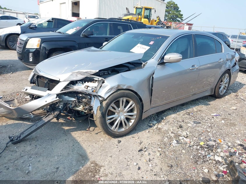 Vin: kmhgc4dd9cu189640, lot: 46241562, hyundai genesis 3.8 20122