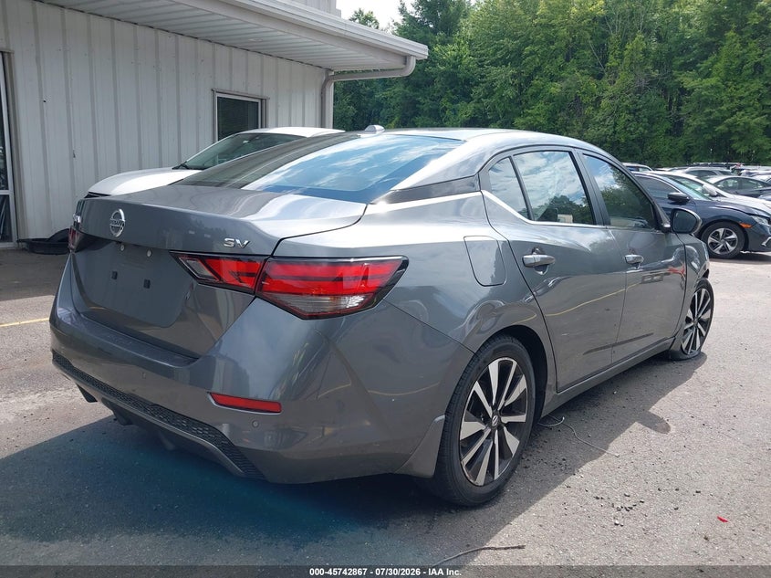 Vin: 3n1ab8cvxny255968, lot: 46241571, nissan sentra sv xtronic cvt 20224