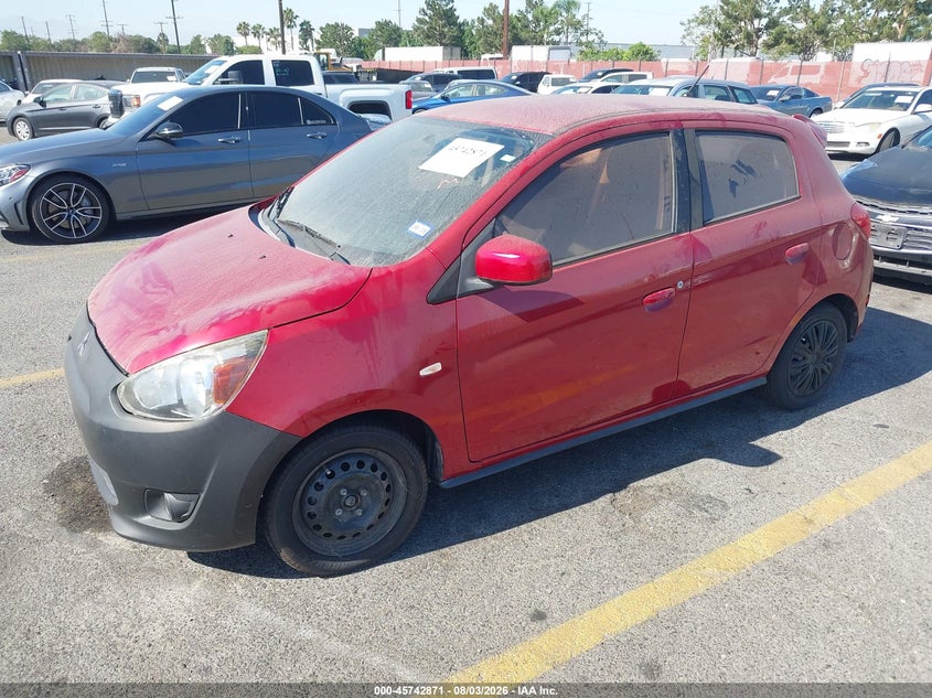Vin: ml32a3hj5fh043735, lot: 46241575, mitsubishi mirage de 20152