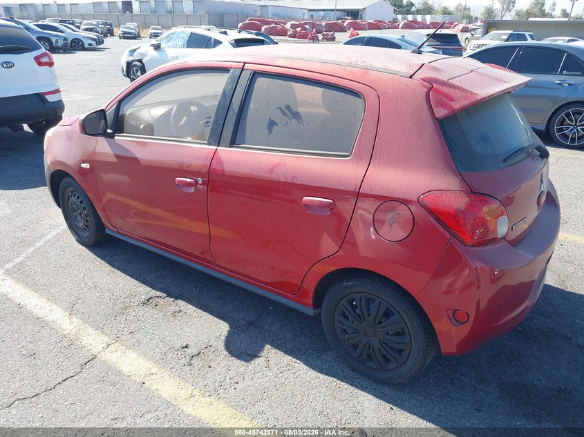 Vin: ml32a3hj5fh043735, lot: 46241575, mitsubishi mirage de 20153
