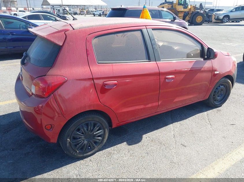 Vin: ml32a3hj5fh043735, lot: 46241575, mitsubishi mirage de 20154