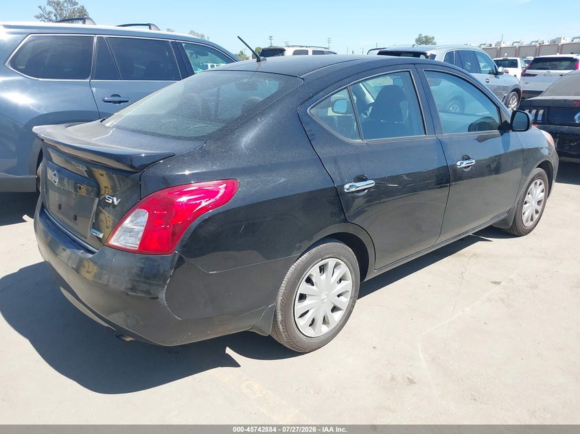 Vin: 3n1cn7ap5ek447834, lot: 46241588, nissan versa 1.6 sv 20144