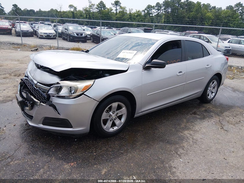 Vin: 1g11b5sl3ef168277, lot: 46241589, chevrolet malibu 1ls 20142