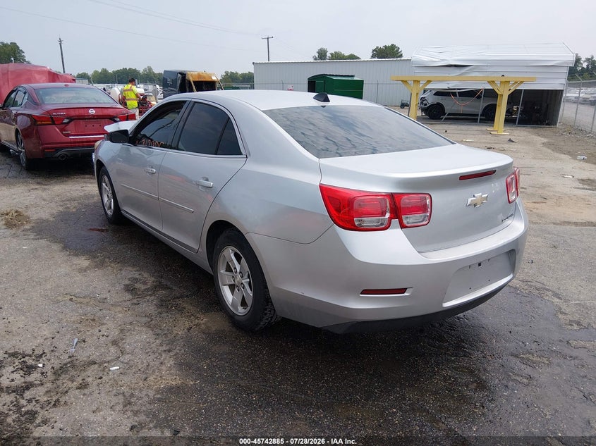 Vin: 1g11b5sl3ef168277, lot: 46241589, chevrolet malibu 1ls 20143