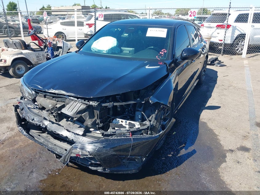 Vin: 2hgfe2f5xrh507329, lot: 46241590, honda civic sport 20242