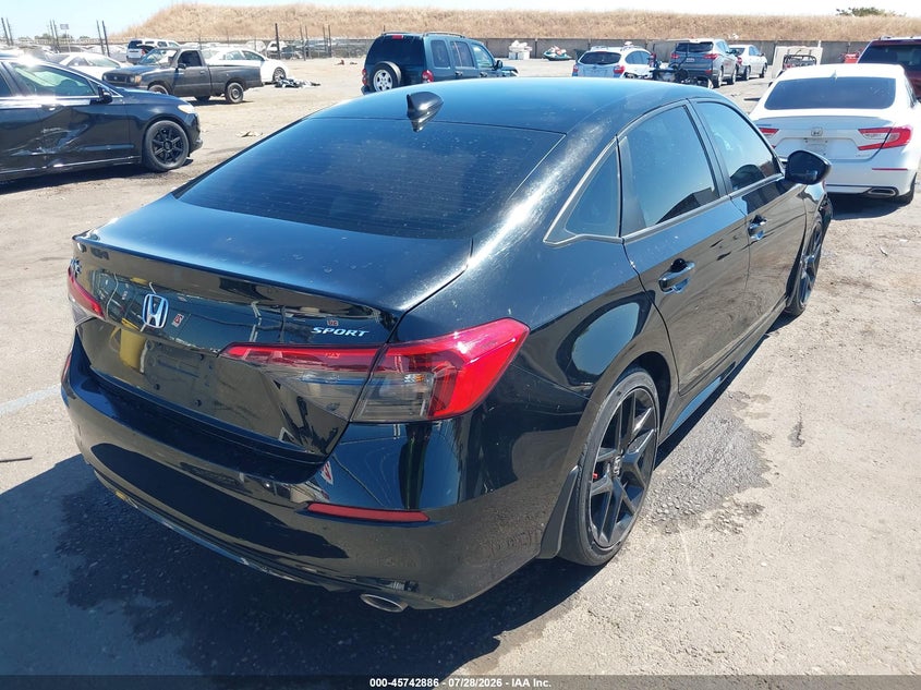 Vin: 2hgfe2f5xrh507329, lot: 46241590, honda civic sport 20244