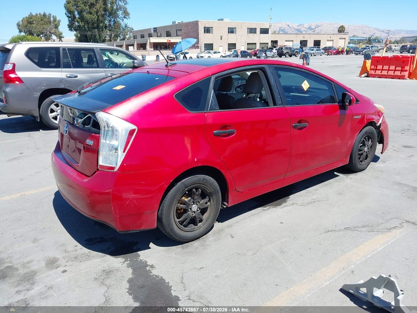Vin: jtdkn3du6a0099126, lot: 46241591, toyota prius iv 20104