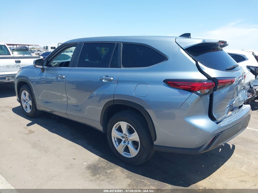 Vin: 5tdzarah3ps020098, lot: 46241594, toyota highlander hybrid le 20233