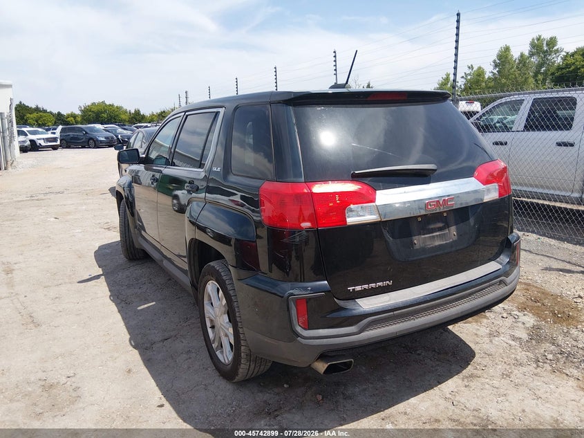 Vin: 2gkalmek3h6108780, lot: 46241603, gmc terrain sle-1 20173