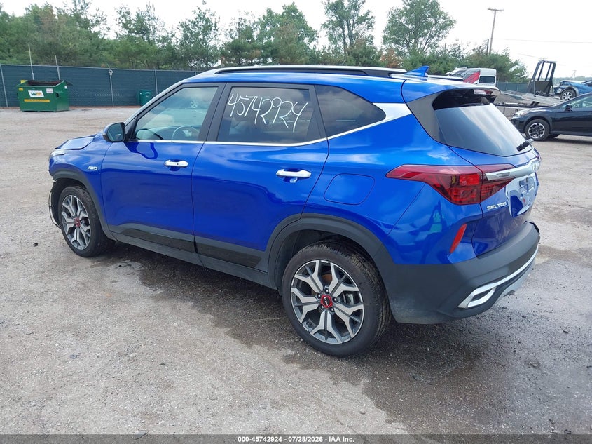 Vin: kndetca23p7354577, lot: 46241628, kia seltos sx turbo 20233