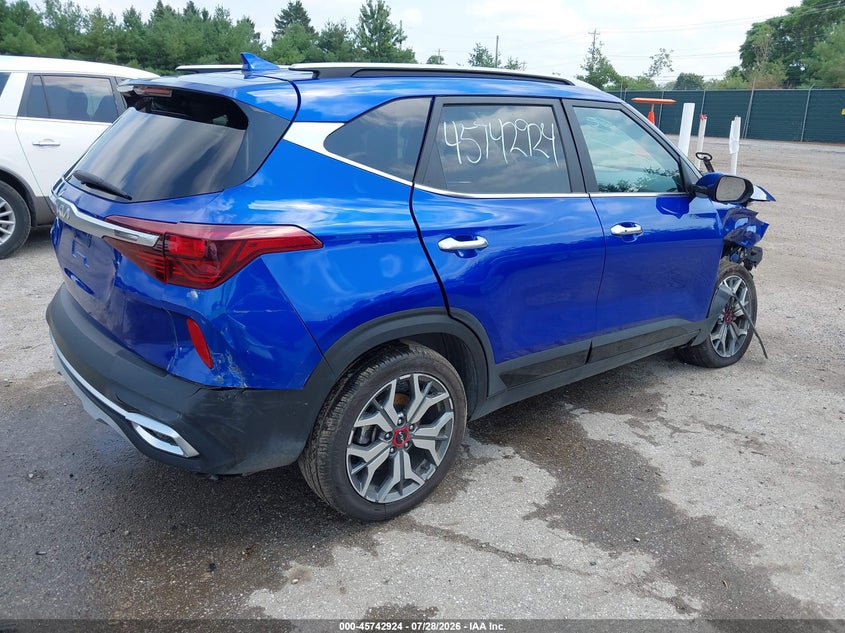 Vin: kndetca23p7354577, lot: 46241628, kia seltos sx turbo 20234