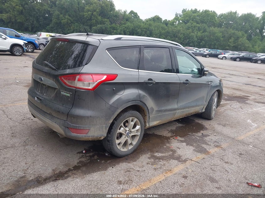 Vin: 1fmcu0j9xfub74945, lot: 46241637, ford escape titanium 20154