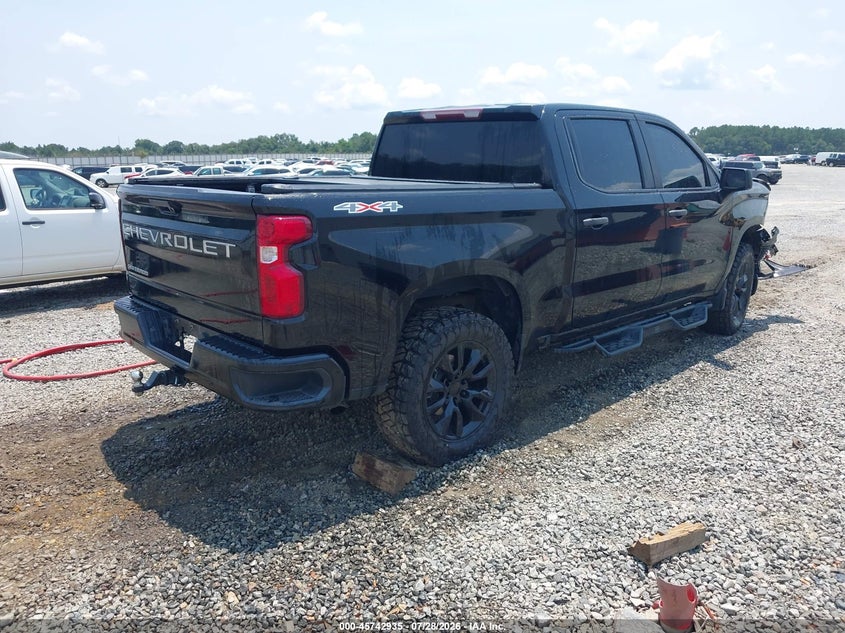 Vin: 1gcpdaek9pz129637, lot: 46241639, chevrolet silverado 1500 4wd  short bed wt 20234