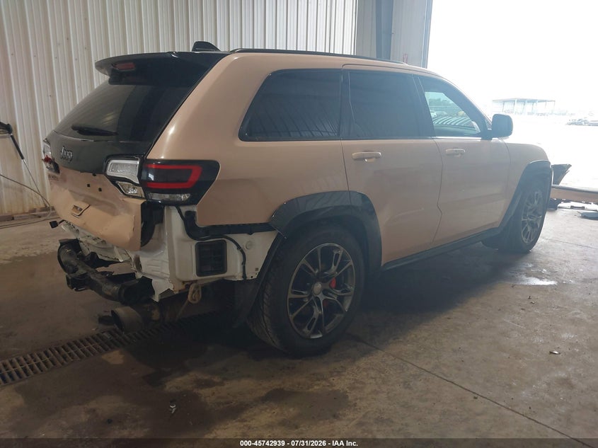 Vin: 1c4rjfdj6ec378923, lot: 46241643, jeep grand cherokee srt 20144