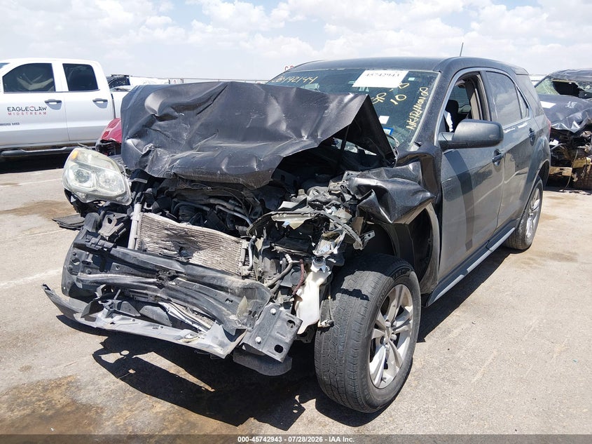 Vin: 2gnalbek5g6138546, lot: 46241647, chevrolet equinox ls 20162