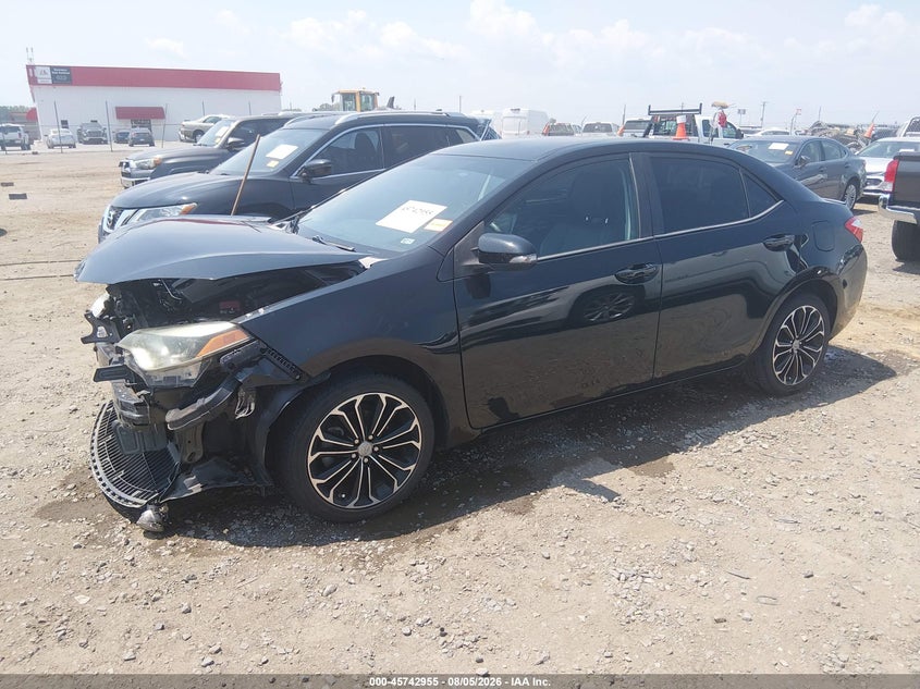 Vin: 5yfburhe0fp304428, lot: 46241659, toyota corolla s/s plus/s premium 20152