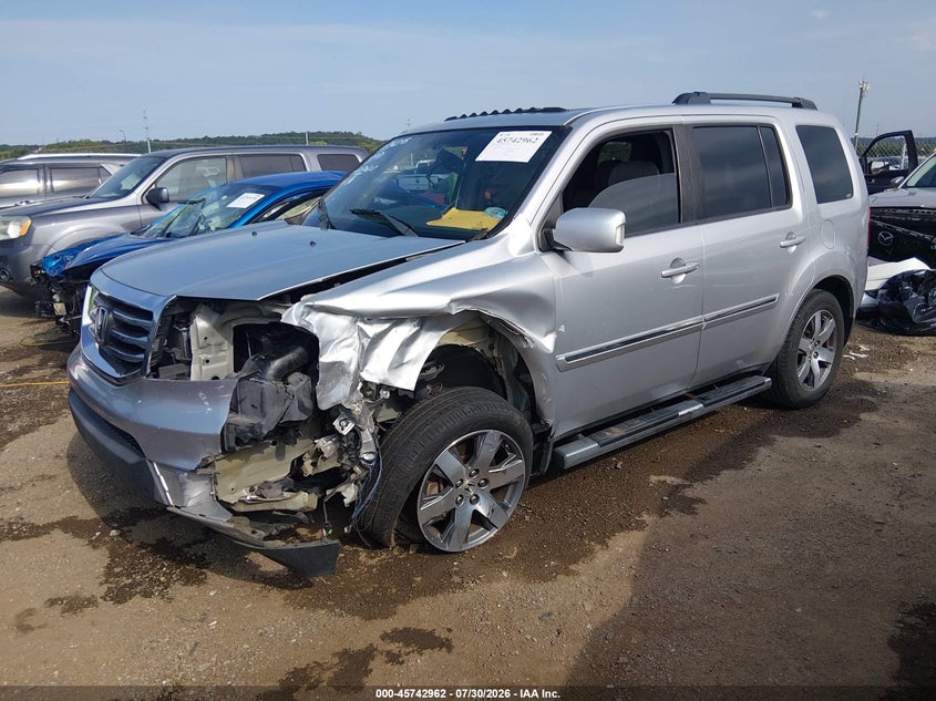 Vin: 5fnyf4h98db070607, lot: 46241666, honda pilot touring 20132