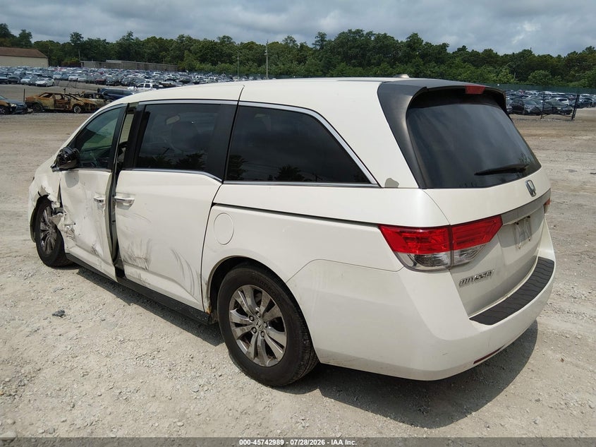 Vin: 5fnrl5h64eb069271, lot: 46241693, honda odyssey ex-l 20143