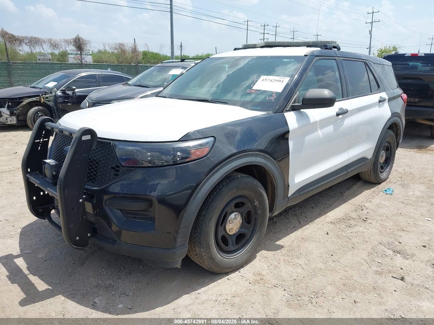 Vin: 1fm5k8ab5mga24737, lot: 46241695, ford police interceptor utility 20212