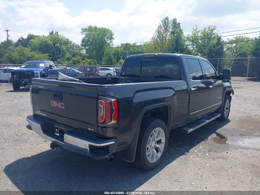 Vin: 3gtu2nec4gg113127, lot: 46241701, gmc sierra 1500 slt 20164