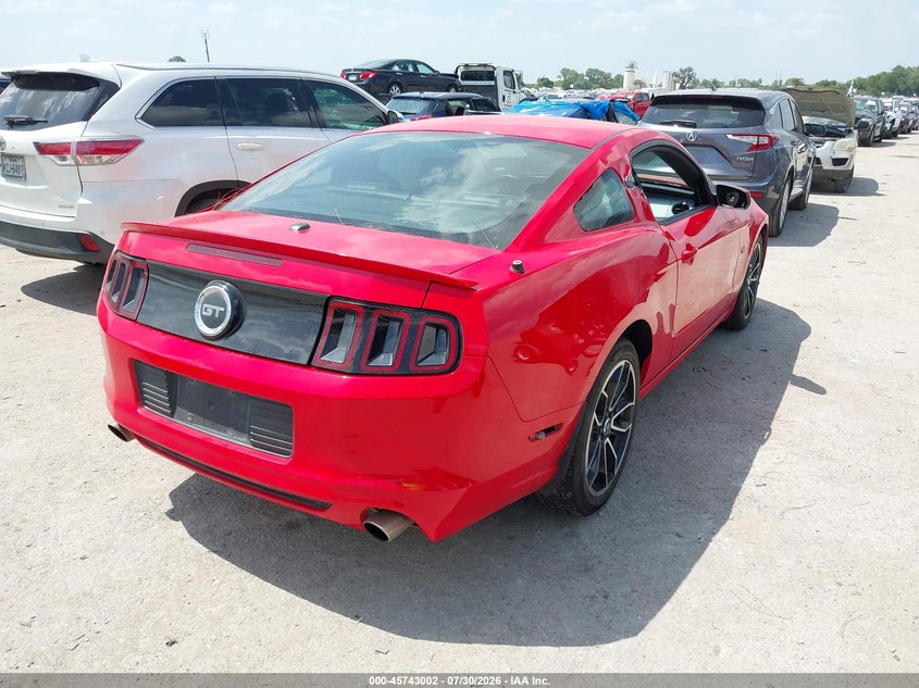 Vin: 1zvbp8cf3e5303378, lot: 46241707, ford mustang gt premium 20144