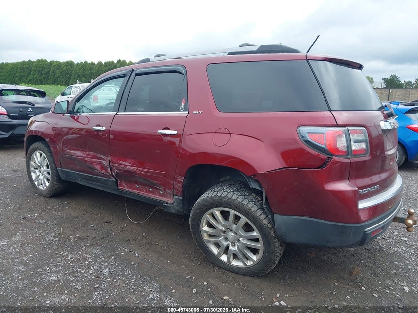 Vin: 1gkkvrkd8fj295015, lot: 46241710, gmc acadia slt 20153