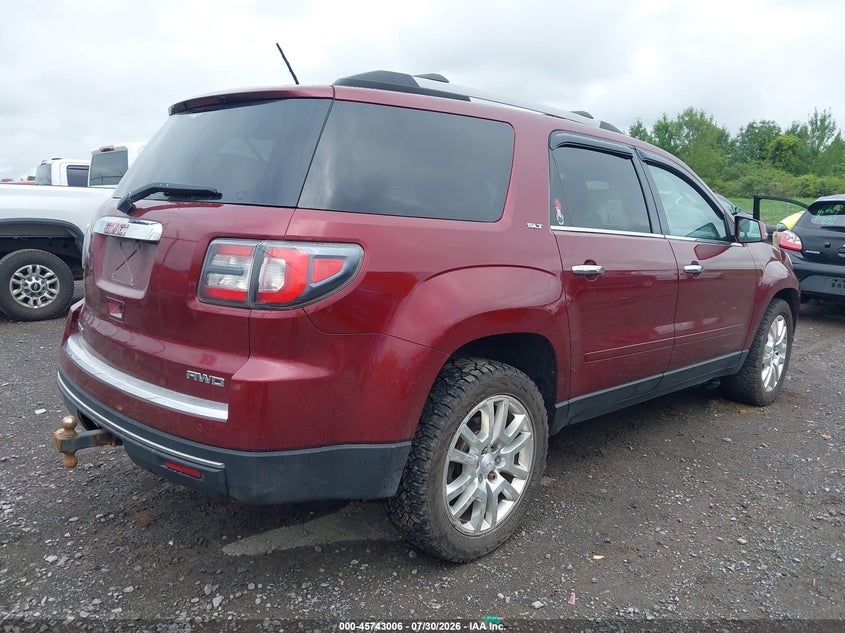 Vin: 1gkkvrkd8fj295015, lot: 46241710, gmc acadia slt 20154