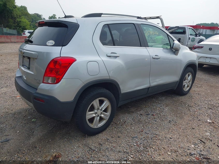Vin: 3gncjpsb2gl271664, lot: 46241716, chevrolet trax lt 20164