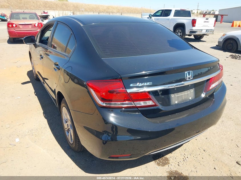 2015 HONDA CIVIC auction photo 3