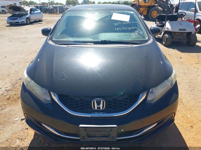 2015 HONDA CIVIC auction photo 6