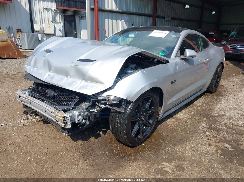 Vin: 1fa6p8cf5j5178047, lot: 46241720, ford mustang gt 20182