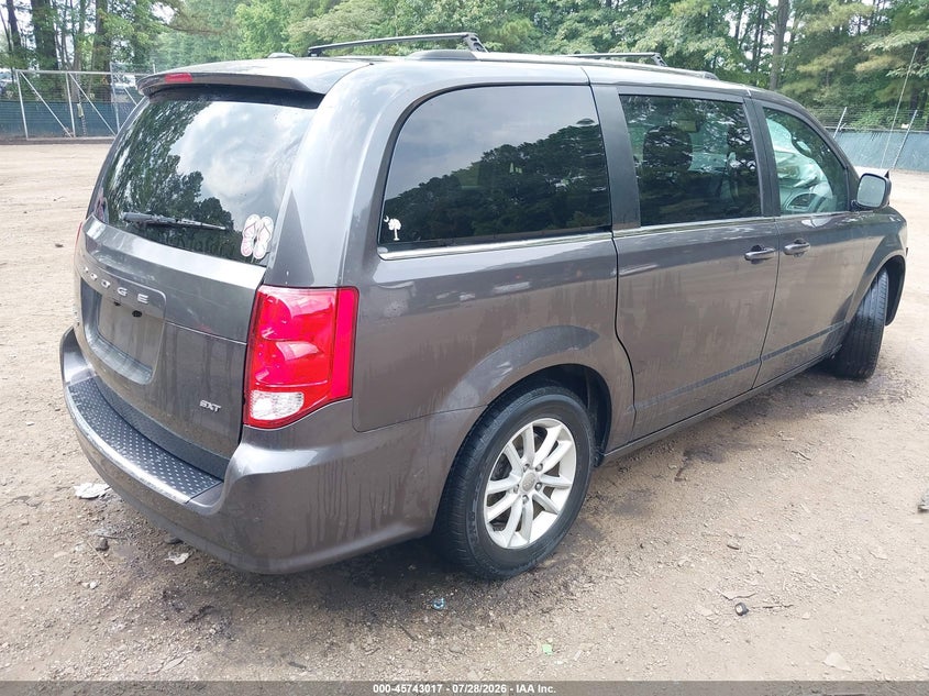 Vin: 2c4rdgcg9lr194096, lot: 46241721, dodge grand caravan sxt 20204