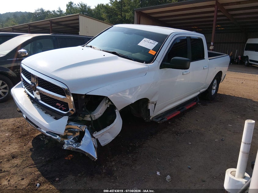 Vin: 1c6rr7tt9ks687330, lot: 46241723, ram 1500 classic slt  4x4 6'4 box 20192
