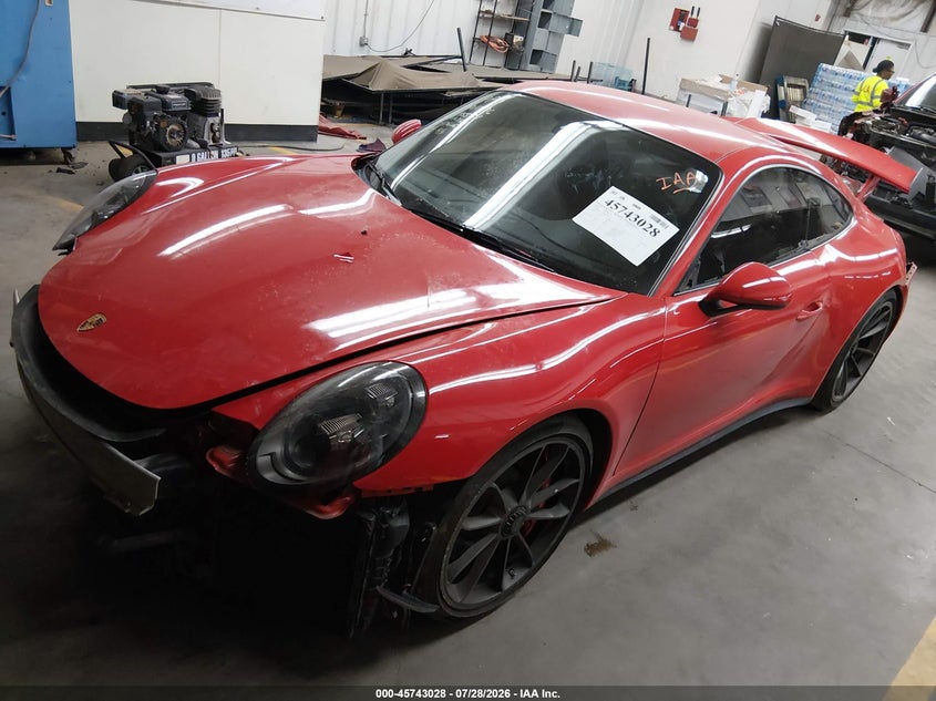 2018 Porsche 911, Front & Rear, IAAI, VIN WP0AC2A96JS176061 — photo 2