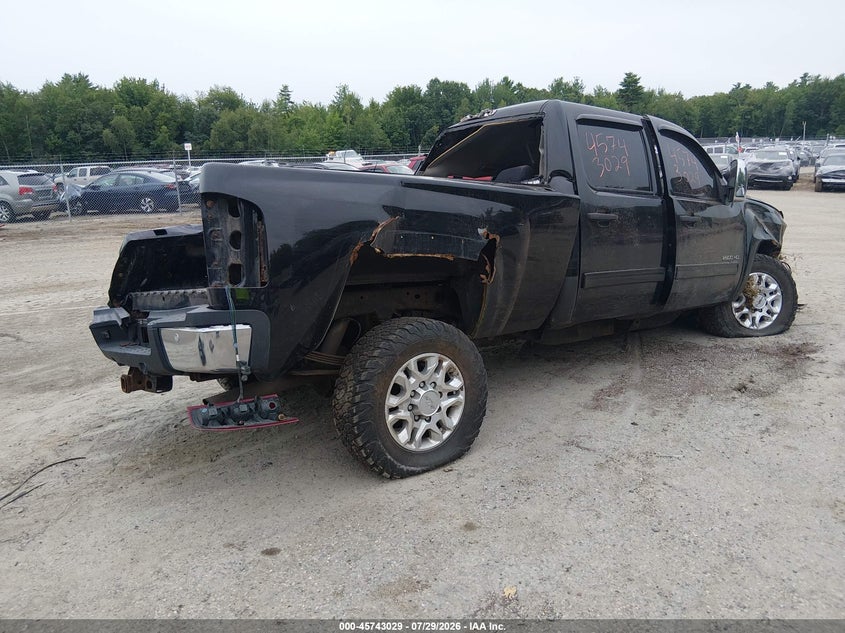 Vin: 1gc1kxcg1df166305, lot: 46241733, chevrolet silverado 2500hd lt 20134