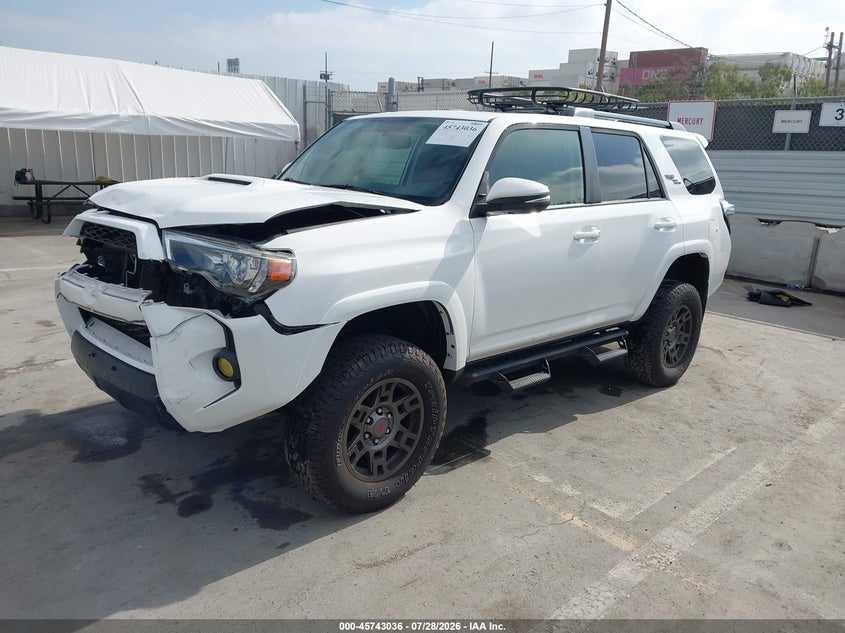 Vin: jtebu5jr1k5635849, lot: 46241740, toyota 4runner trd off road premium 20192