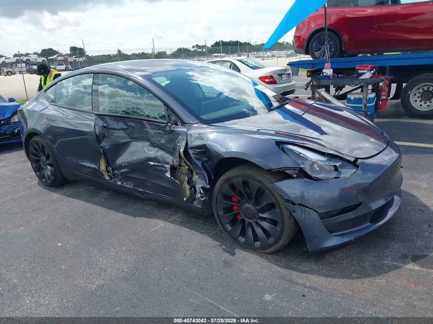 2022 TESLA MODEL 3 auction photo 1