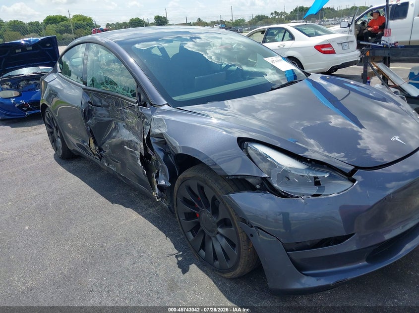 2022 TESLA MODEL 3 auction photo 6