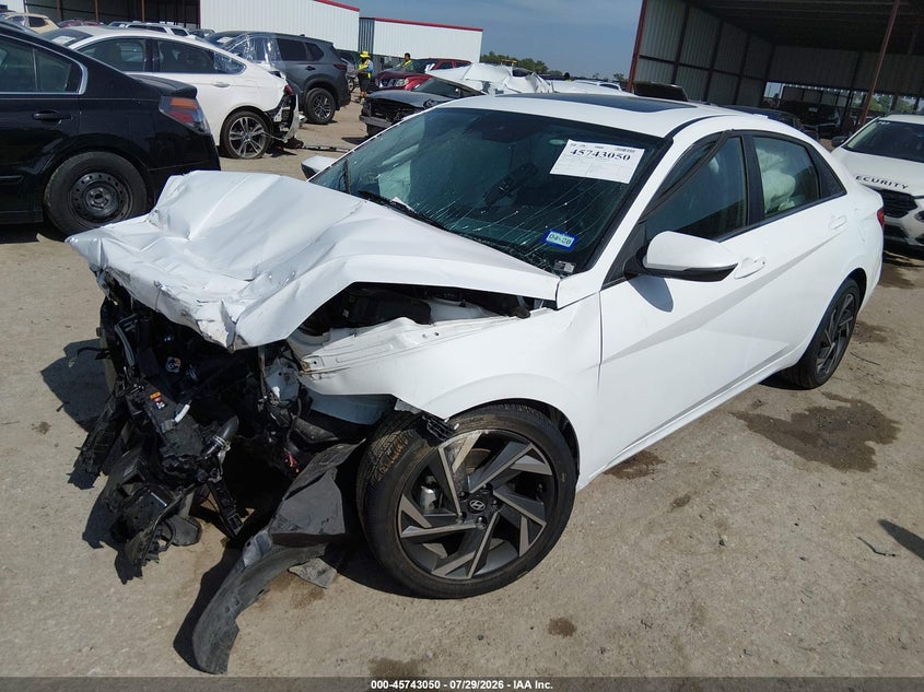 Vin: kmhlp4dgxtu154098, lot: 46241754, hyundai elantra limited 20262