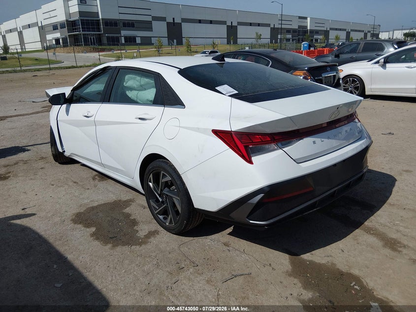 Vin: kmhlp4dgxtu154098, lot: 46241754, hyundai elantra limited 20263