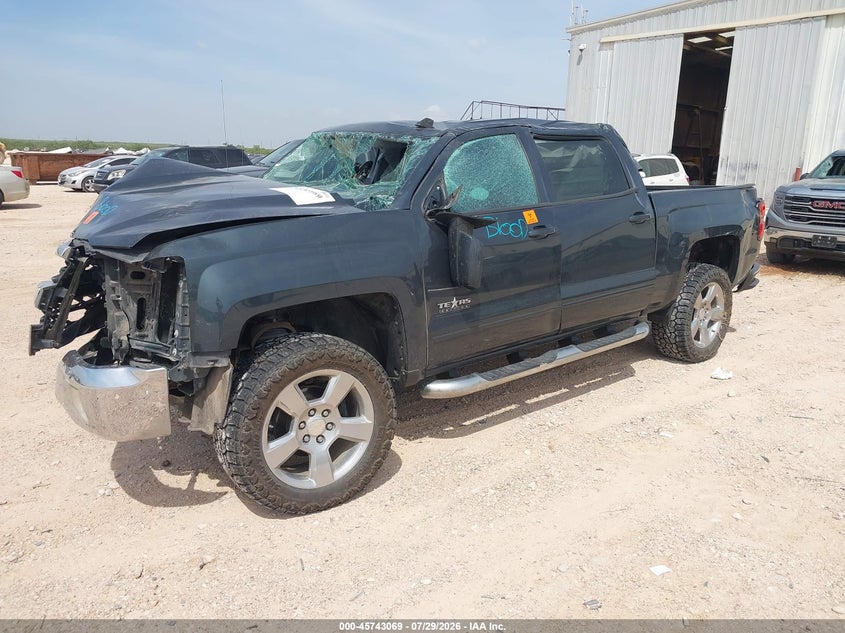 Vin: 3gcpcrec6jg457552, lot: 46241773, chevrolet silverado 1500 1lt 20182