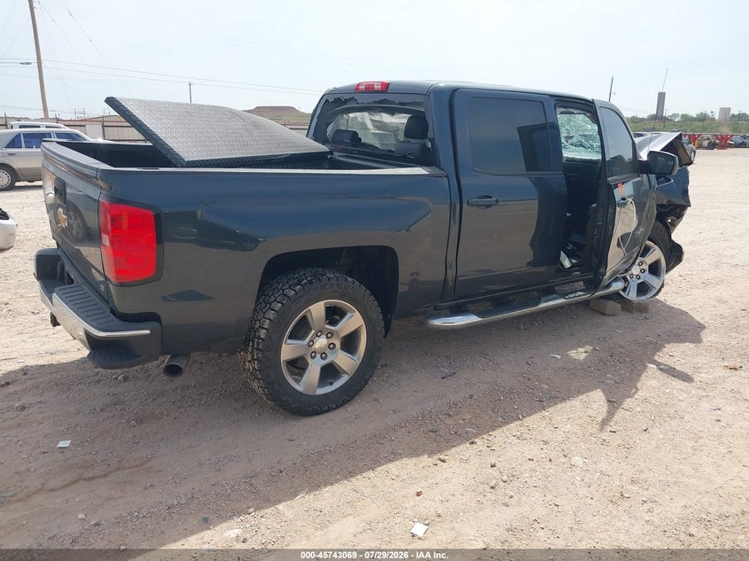 Vin: 3gcpcrec6jg457552, lot: 46241773, chevrolet silverado 1500 1lt 20184
