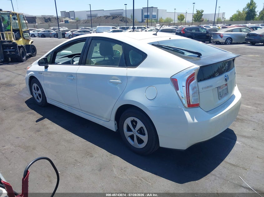 Vin: jtdkn3du3f0474137, lot: 46241778, toyota prius two 20153