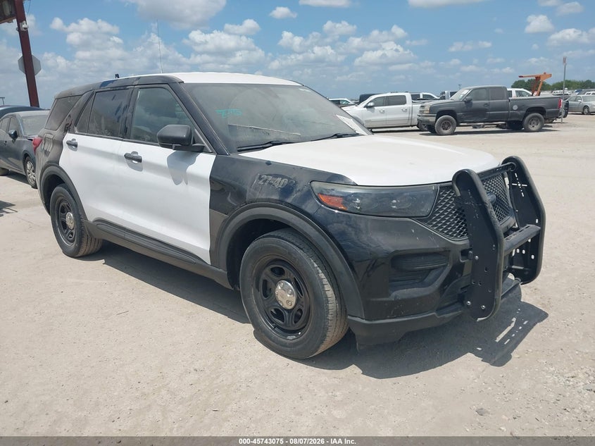 Vin: 1fm5k8ab9mga24739, lot: 46241779, ford police interceptor utility 20211