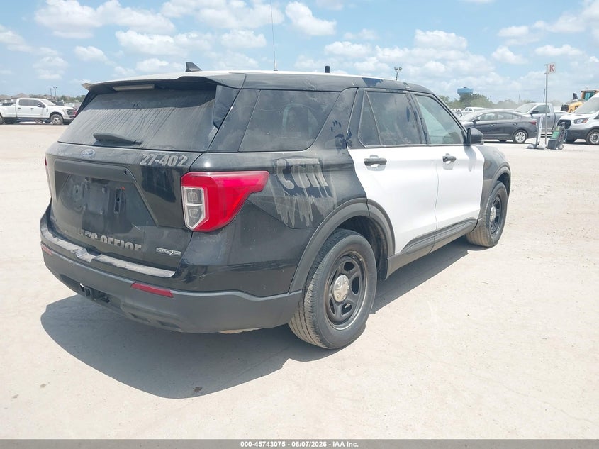 Vin: 1fm5k8ab9mga24739, lot: 46241779, ford police interceptor utility 20214