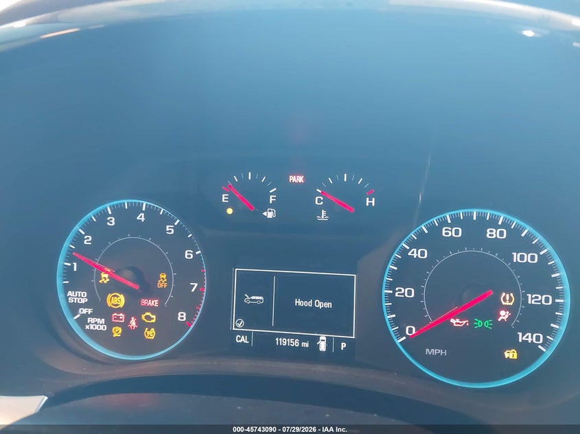2020 CHEVROLET TRAVERSE auction photo 7