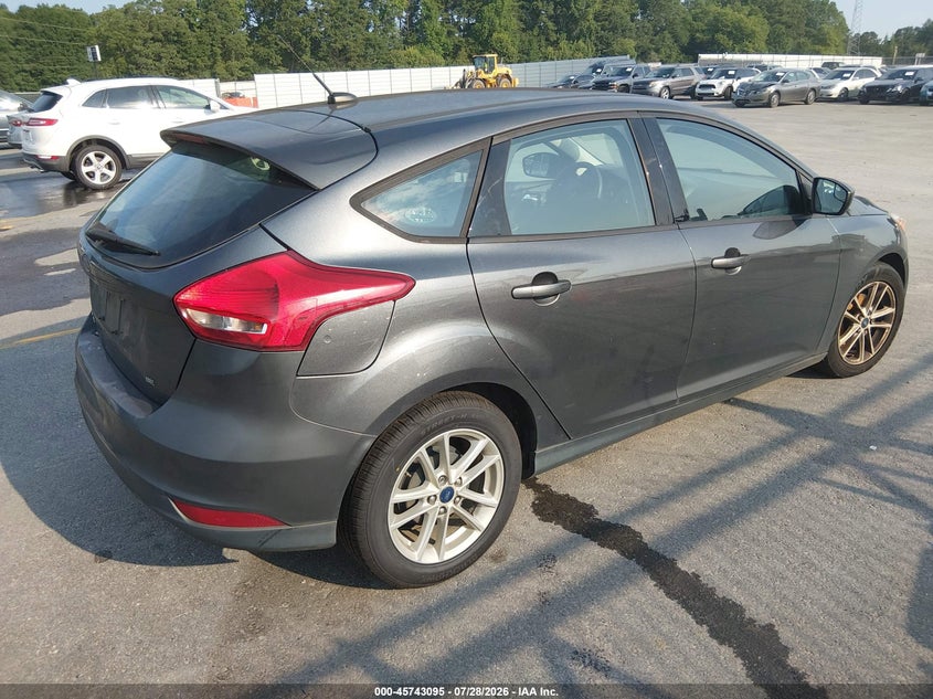 Vin: 1fadp3k27jl299022, lot: 46241798, ford focus se 20184